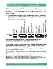 2 BeforeFishingWorksheetTeacher 1 pdf Name Class Date Worksheet 1 