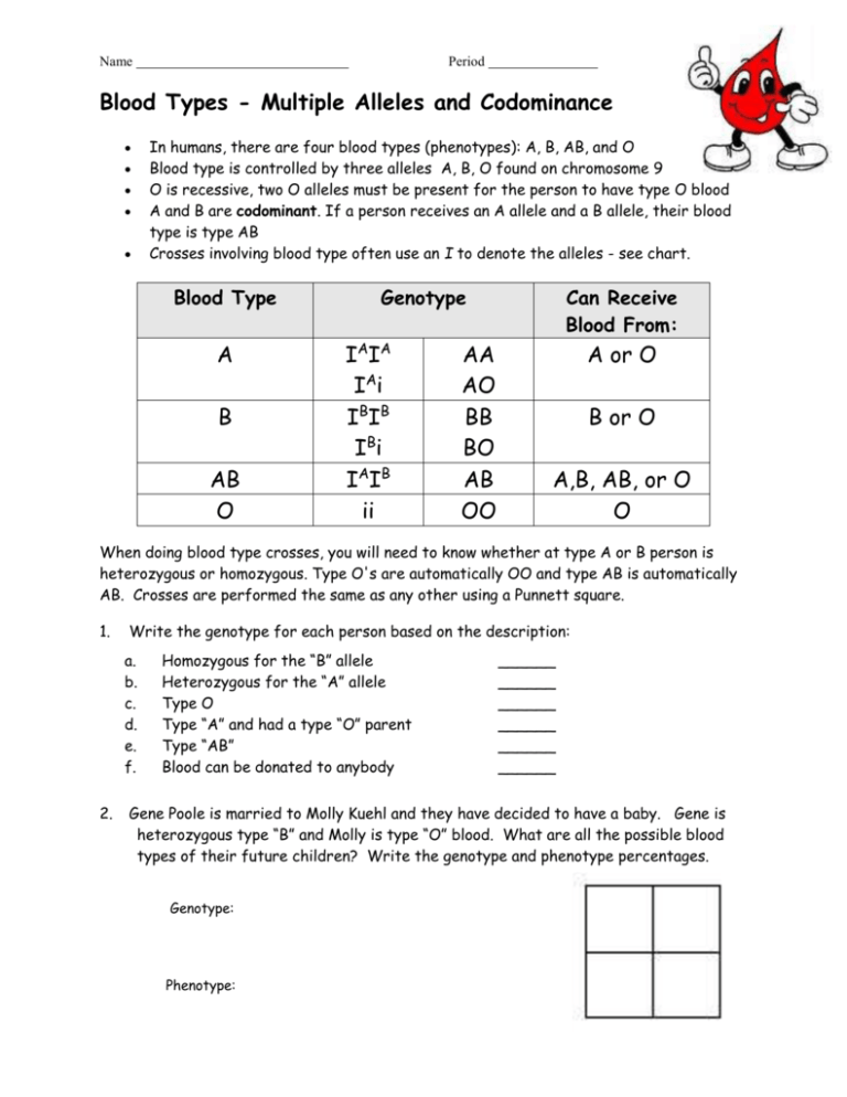 30 Blood Type Practice Problems Worksheet Answer Key Worksheets Decoomo