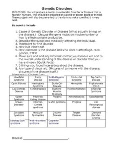 32 Human Genetic Disorders Worksheet Answers Support Worksheet