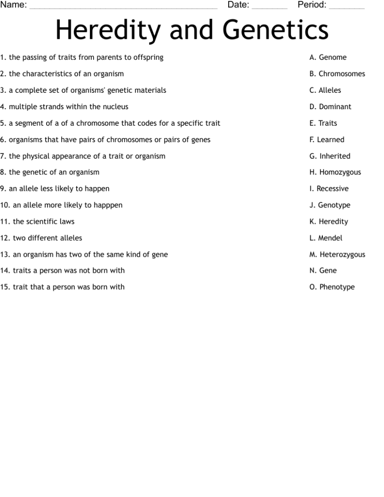 39 Dna The Molecule Of Heredity Worksheet Answers Worksheet Master