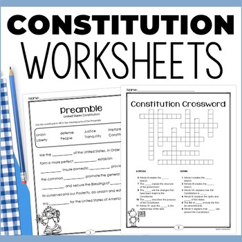 42 Anatomy Of The Constitution Worksheet Worksheet Information