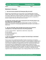 5 Summary WorksheetTeacher 4 pdf Name Class Date Worksheet 4 