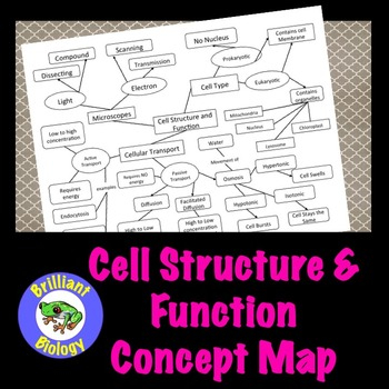 Cell Concept Map Answers Biology Corner United States Map