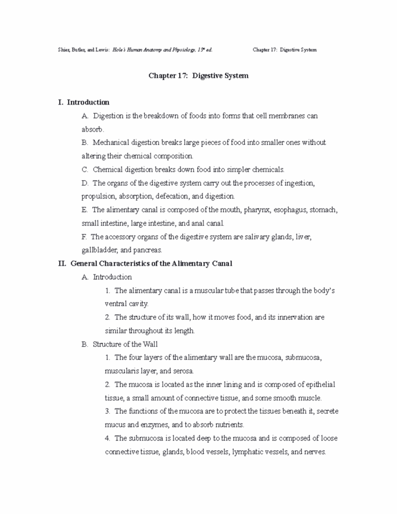 Ch17 Answer Key 13edition Shier Butler And Lewis Hole s Human 