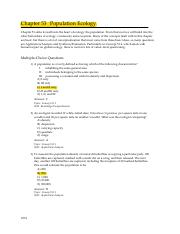 Chap53 pdf Chapter 53 Population Ecology Chapter 53 Sinks Its Teeth