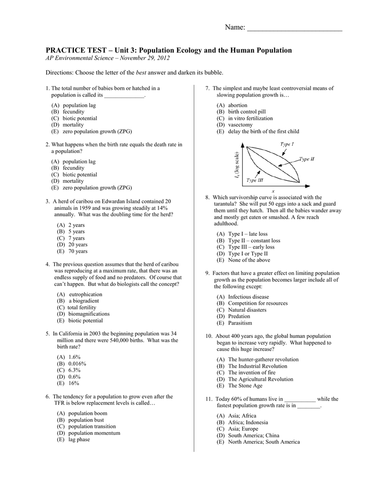 Chapter 3 Section 1 Community Ecology Study Guide Answers