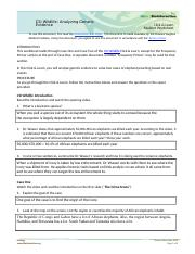 Copy Of CSI Wildlife Virtual Lab CSI Wildlife Analyzing Genetic 