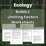Density Dependent And Independent Limiting Factors Worksheet TPT