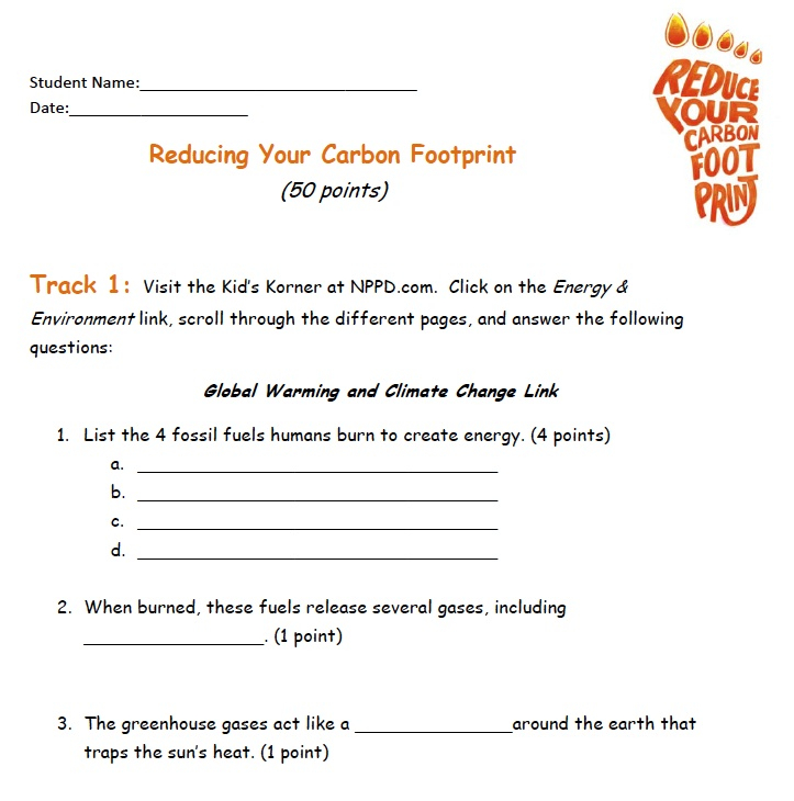 Ecological Footprint Calculator Worksheet Pro Worksheet