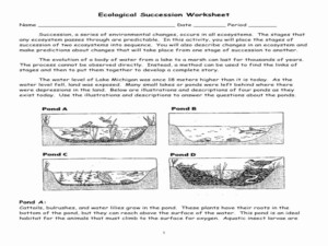 Ecological Succession Worksheet High School Unique Ecological