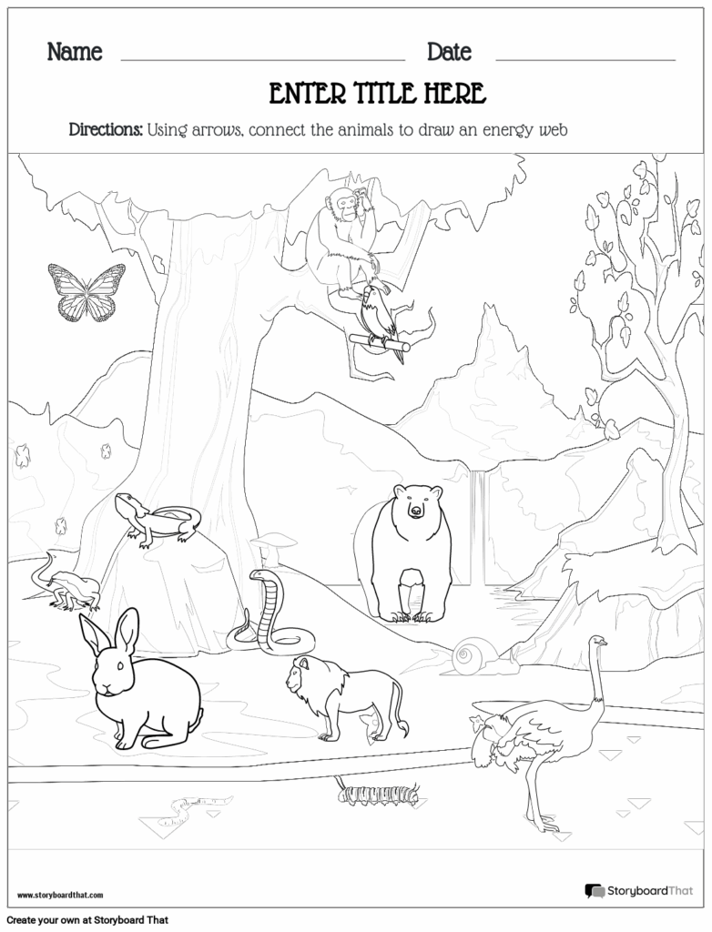 Ecosystems Worksheets For Kids Free Printable Templates Worksheets 