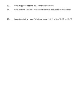 Genetic Roulette Video Sheet Questions Worksheet By Stephanie Penrose