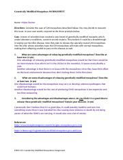 Genetically Modified Mosquitoes 2 docx Genetically Modified 