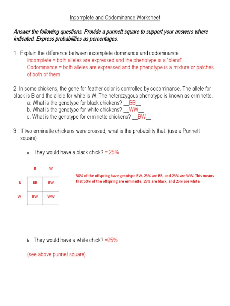 Genetics Practice Problems 5 Abo Multiple Allele Worksheet 1 Answers 