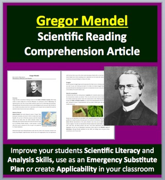 Gregor Mendel The Father Of Genetics Worksheets Answers