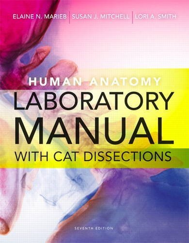 HUMAN ANATOMY LABORATORY MANUAL WITH CAT DISSECTIONS 7TH By Elaine N 