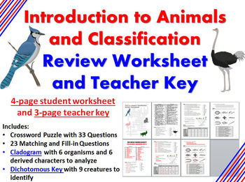Intro To Animals And Classi By Biology Zoology Forensic Science 