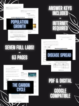 Introduction To Ecology Virtual Science Lab Activity Bundle TPT