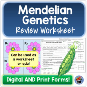 Mendelian Genetics Review Worksheets Quiz By It 39 s Not Magic It 39 s Science