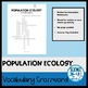 Population Ecology Vocabulary Worksheet Biology Miller And Levine 