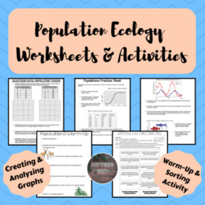 Population Ecology Worksheets By Repping Bio Teachers Pay Teachers