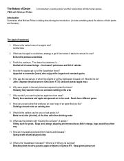 The Botany Of Desire Answers pdf The Botany Of Desire PBS With