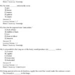 Unit 1 Introduction To Anatomy And Physiology Student Worksheet 